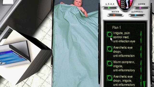 Emergency Room: Disaster Strikes - Case 226 - Scratched eye (Stephanie Mangan, Corneal abrasion) смотреть онлайн