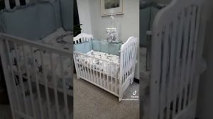 кроватка детская Мой малыш 3 (деревянный манеж )