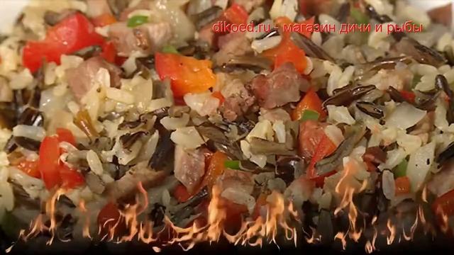 Рецепты из кабана - как приготовить кабана пошаговый рецепт - Плов из дикого кабана по-Мексикански смотреть онлайн