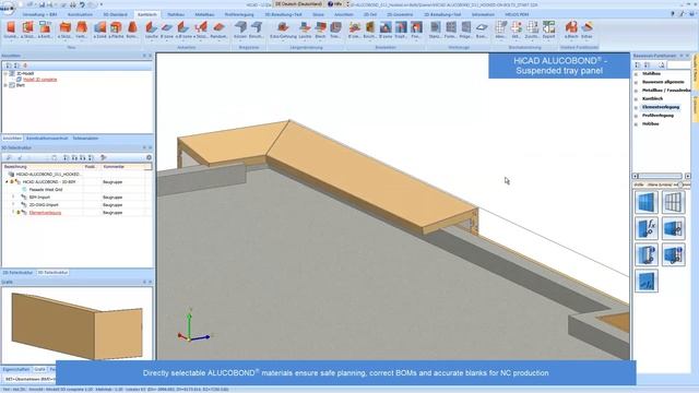 HiCAD ALUCOBOND®: ALUCOBOND® suspended смотреть онлайн