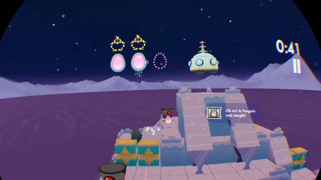 Waddle Home (PSVR) Level 12 - All three eggs collected. смотреть онлайн
