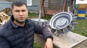 Тяжелые грунтозацепы для мотоблока из автомобильного диска. Вечные железные колеса будущего