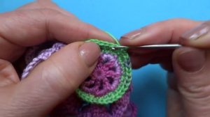 How to crochet Easter egg Пасхальное яйцо вязание крючком