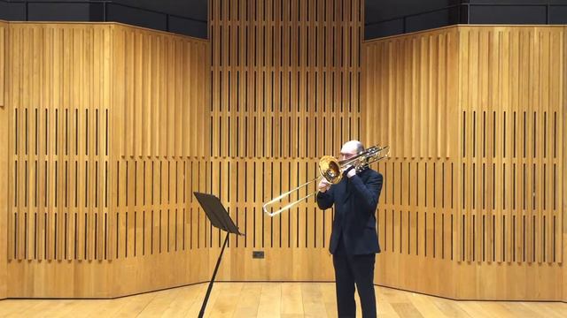 Bass trombone audition excerpts: "Symphony no. 1", by Johannes Brahms смотреть онлайн