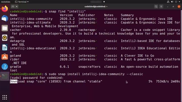 How to create, build and run a Java Hello World Program with IntelliJ IDEA on Ubuntu 20 04 LTS Linu смотреть онлайн