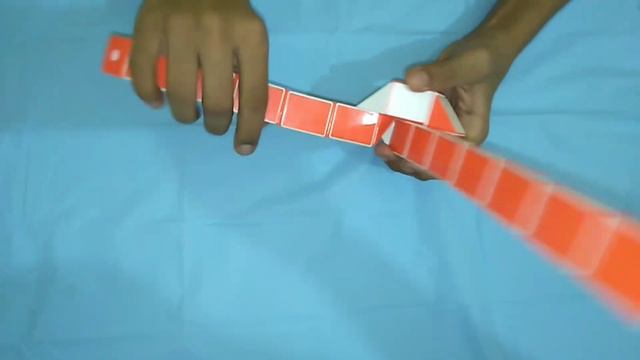 How to Make a Rocket With Snake Cube or Rubik's Twist 36 piece step by step смотреть онлайн