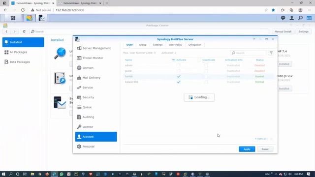 How to setup Free Mail server with a Synology NAS | Networkgreen live смотреть онлайн