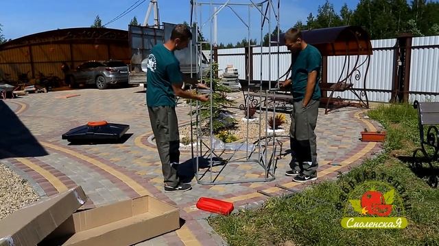 Сборка летнего душа смотреть онлайн