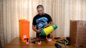 Электрический опрыскиватель с воздуходувкой.«Шедевр» из Китая