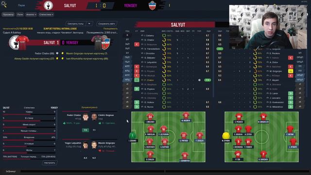 АМКАЛ 2DROTS и САХАЛИНЕЦ В FOOTBALL MANAGER смотреть онлайн