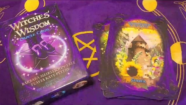 Witches Wisdom Oracle Deck Full flip thru смотреть онлайн