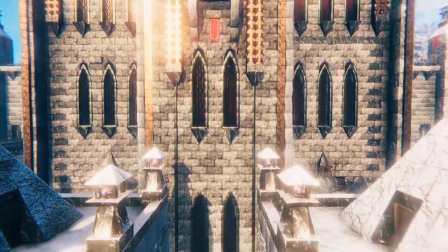 Epic fantasy castle Valheim смотреть онлайн