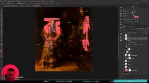 Рисую в Фотошопе. Стрим. Рембрант Возвращение блудного сына