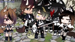 ☘⛓Песенный батл|| Мы Vs Тëмных сторон|| Gacha club ⛓☘