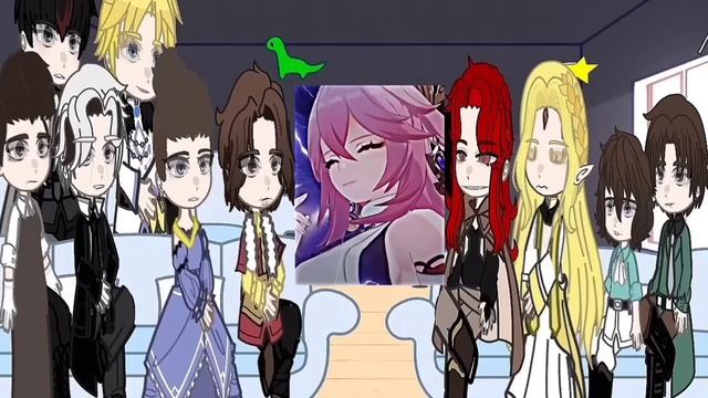 Реакция ОГС на ФемКейла это Яэ Мико /TOTCF React To F3mCale As Yae Miko. НА ЗАКАЗ