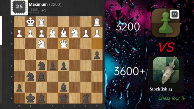 New Stockfish 14 vs max 3200 elo chess.com engine смотреть онлайн