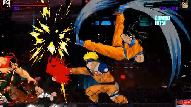 MUGEN Request: Rambo & James Bond Vs Naruto & Goku смотреть онлайн