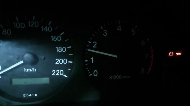 Изменение яркости подсветки приборов Toyota Corolla E110 рестаил смотреть онлайн