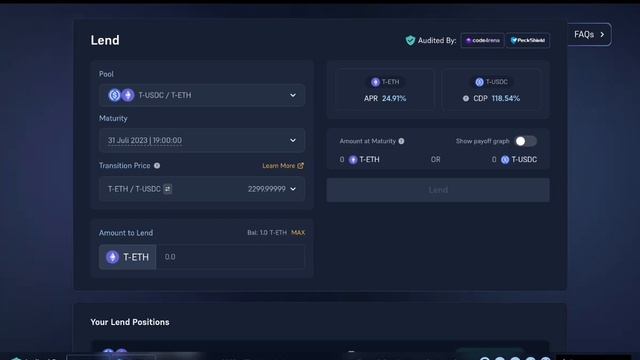 Tutorial mengikuti testnet Timeswap : Decentralized and oracle less fixed time preference protocol! смотреть онлайн