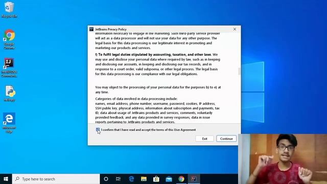 How to Install Intellij IDEA on Windows 10 + Creating First Hello World Java Application смотреть онлайн