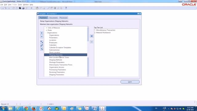 22 Oracle Inventory Part 22 Inter–Organization Transfer Part 1 Direct смотреть онлайн