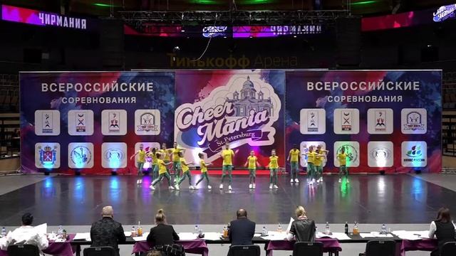Cheerleading.HIP HOP Чир спорт. ВРС 2019 ЧИР-ХИП-ХОП-ГРУППА Мяу Старс. смотреть онлайн