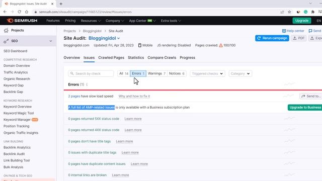 फ्री में SEO Audit कैसे करें | Fix All Errors on Website | BloggingIdol Hindi смотреть онлайн
