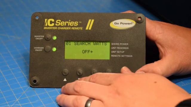 How To Set Search Watts On A Go Power! IC Series Inverter Charger