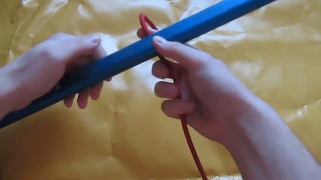 Морские узлы по Скрягину №13 Простой штык с двумя шлагами #НезатягивающиесяУзлы смотреть онлайн