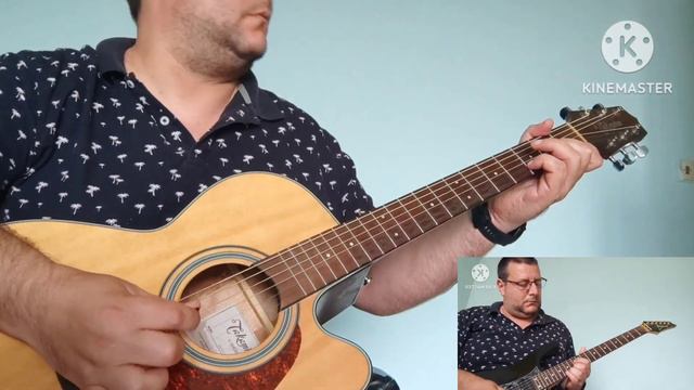 WHEN THE SMOKE IS GOING DOWN BY SCORPIONS - guitar cover by gergo смотреть онлайн