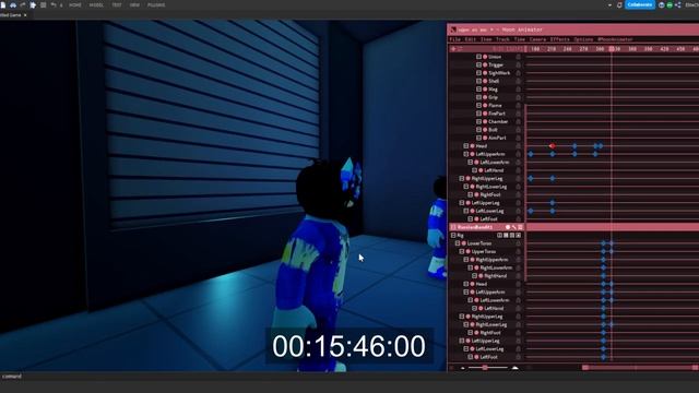 Процесс создание анимации в Roblox - 3 часть смотреть онлайн
