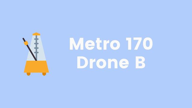 Metronome 170 BPM Drone B смотреть онлайн
