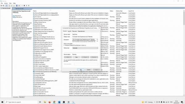 Optional Diagnostic Data Windows 10 not Working