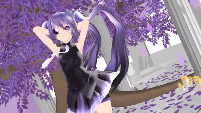 [MMD] Hip Sway TikTok Dance [Miku Purple Rose] смотреть онлайн