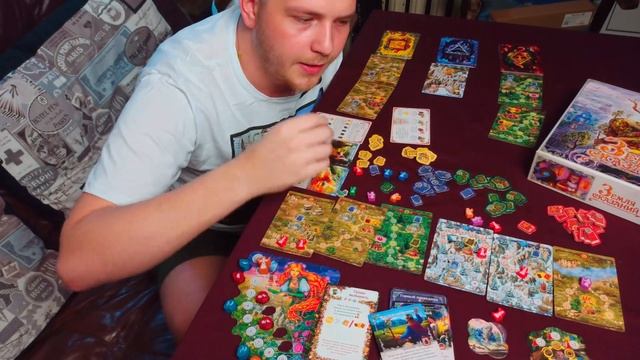 Земля Сказаний, игра о которой ТЫ НИЧЕГО НЕ СЛЫШАЛ.Движок и комбо-вомбо.Настольная игра.Обзор. смотреть онлайн