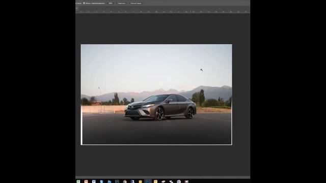 Обработка Toyota Camry XV70 / XSE смотреть онлайн