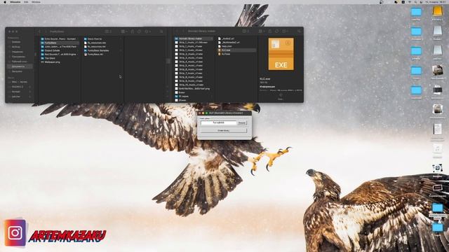 Как загрузить свою библиотеку в KONTAKT 6? | Logic Pro X