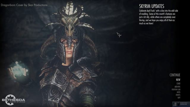 Metalhead's Main Menu Replacer - Skar Productions [SSE MOD] смотреть онлайн
