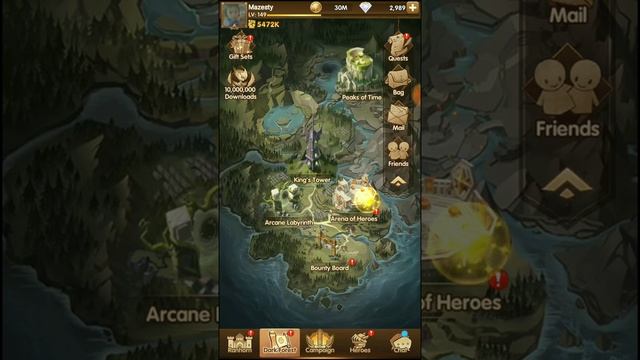 AFK Arena, F2P Dust Tips (Collect, Source, Bought Daily and Ez Dust) смотреть онлайн
