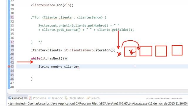 Curso Java. Colecciones V Iteradores. Vídeo 183 смотреть онлайн