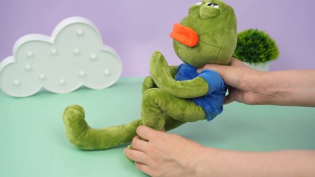 Мягкая игрушка "Pepe the Frog" 45см смотреть онлайн