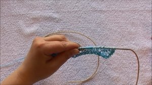 Ажурная летняя туника спицами