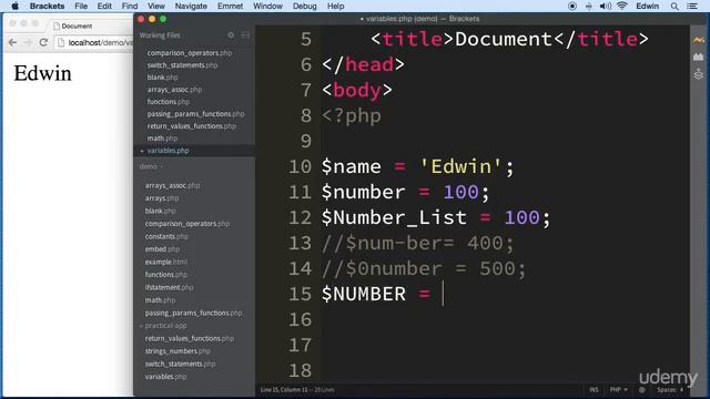 1 Variables in PHP - DATA TYPES - PHP FOR BEGINNERS - BECOME A PHP MASTER - CMS PROJECT COURSE смотреть онлайн