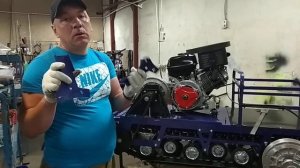 Как сделать угол Атаки у гусеницы  на буксировщике