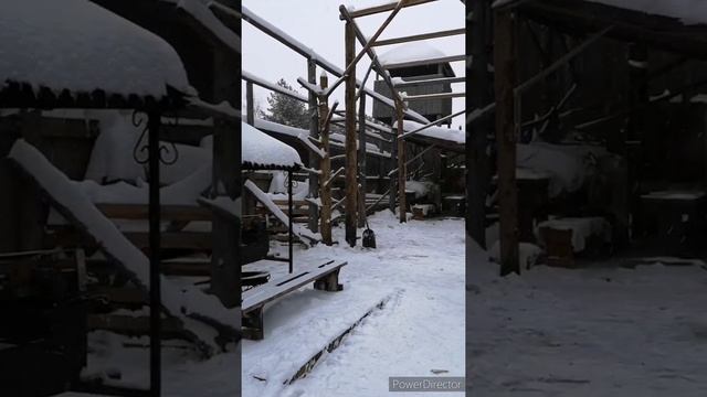 Порошино (Россия, Киров). Зимняя прогулка смотреть онлайн