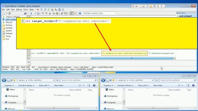Quick Macros - PeaZip (generate complex 7z, pea, rar, zip,...command-line) - R. Ramcharan смотреть онлайн