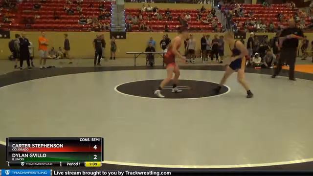 16U 126 Carter Stephenson Colorado Vs Dylan Gvillo Illinois смотреть онлайн