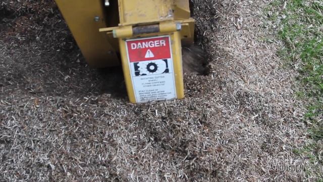 Дробление пней.   Arborist.su Stump Grinder Rayco 1625A