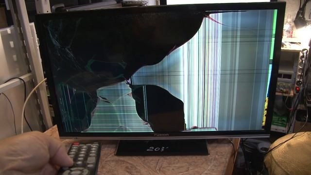 №203. Fusion FLTV-32K62, 6870C-0442B, подсветка, на запчасти смотреть онлайн