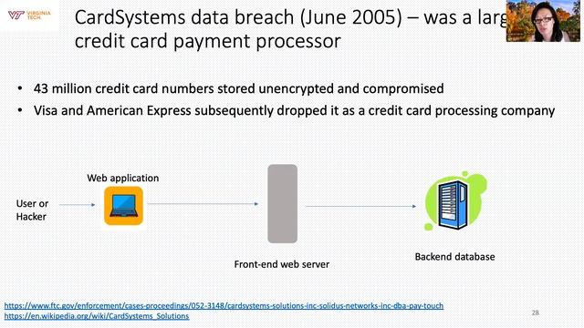 Lecture November 17 BGP hijacking, PCI DSS scanning, SQL injection by Danfeng (Daphne) Yao смотреть онлайн